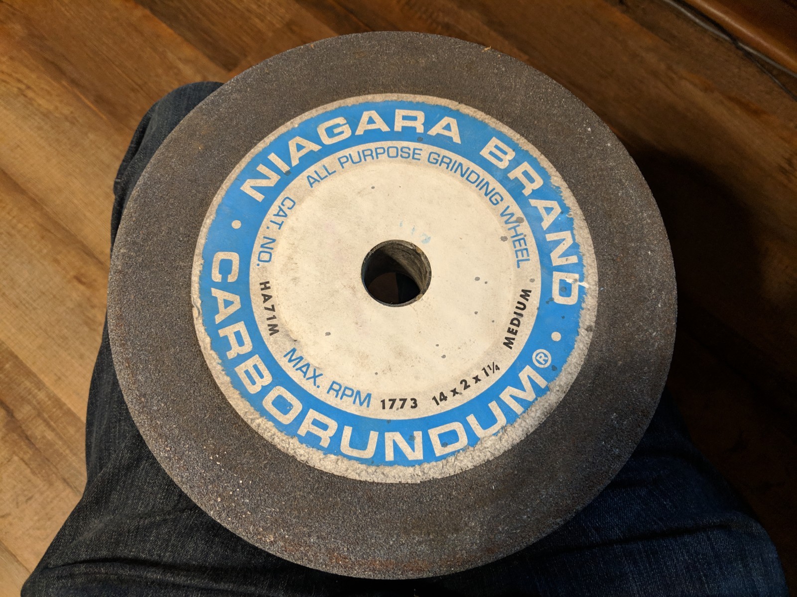 Niagara Brand Carborundum HA71M 14 x 2 x 1/4 Medium 10 11 12