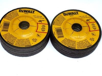 10 New DEWALT 412quot x 14quot x 78quot METAL GRINDING WHEELS  DW4541 Free Shipping 