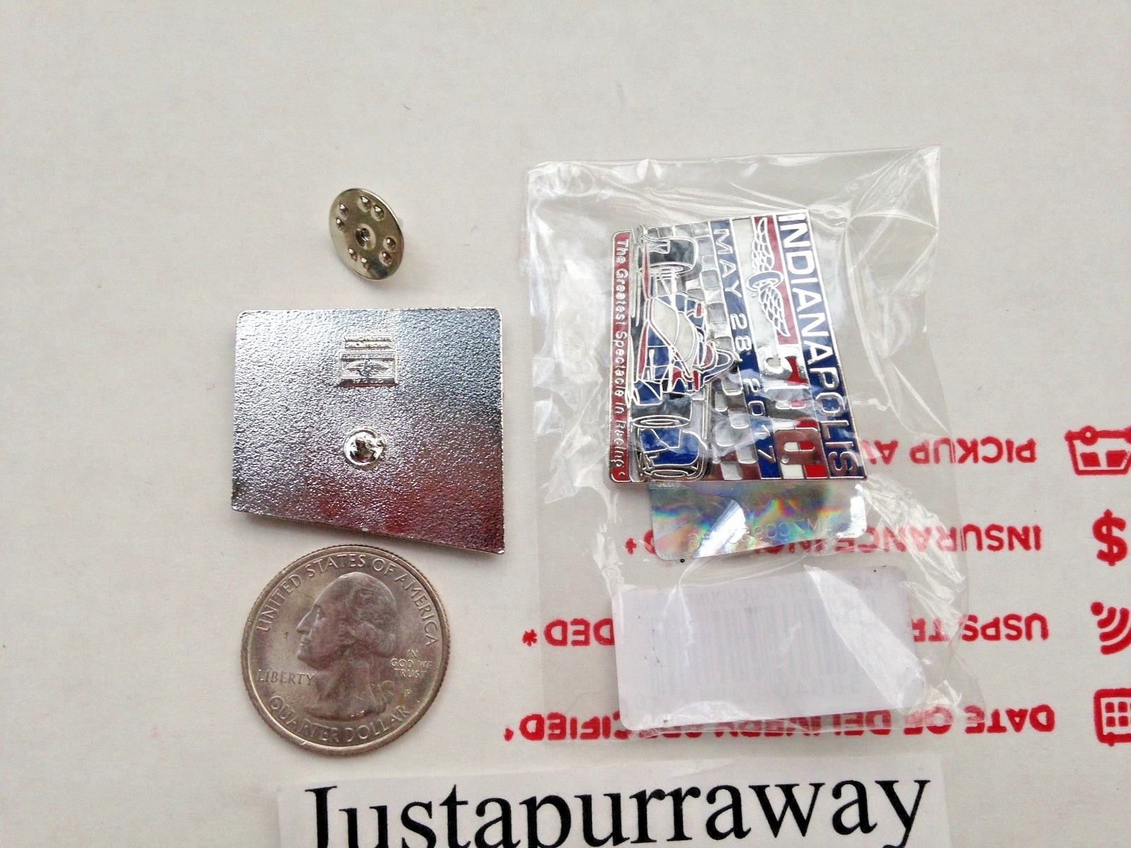 2017 Indianapolis Indy 500 101ST Running Car Mount Collector Lapel Pin