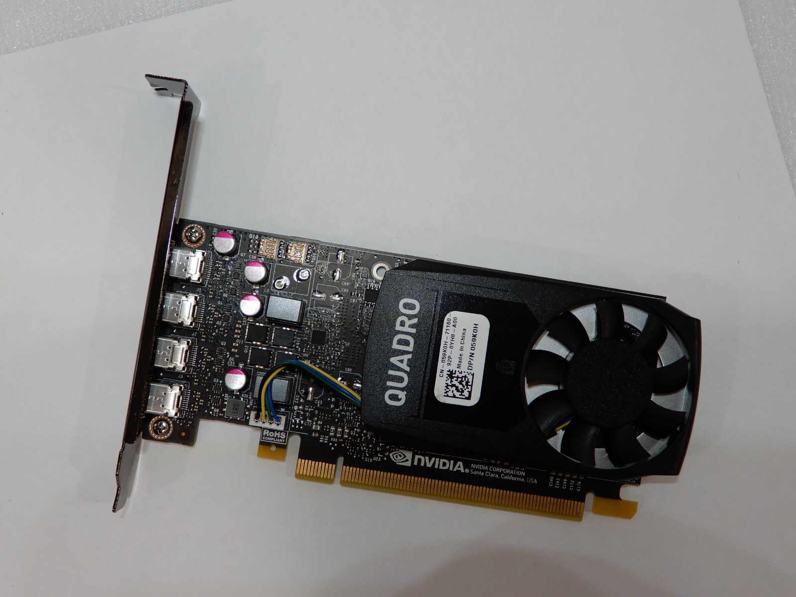PNY Quadro P1000 4GB GDDR5 Graphics Card Full Height | eBay