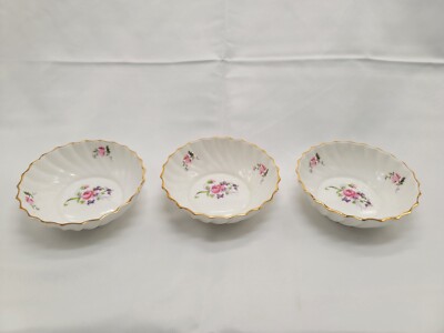 Royal Adderley Fragrance Fruit Bowl / Cups 4 Inches Set of 3