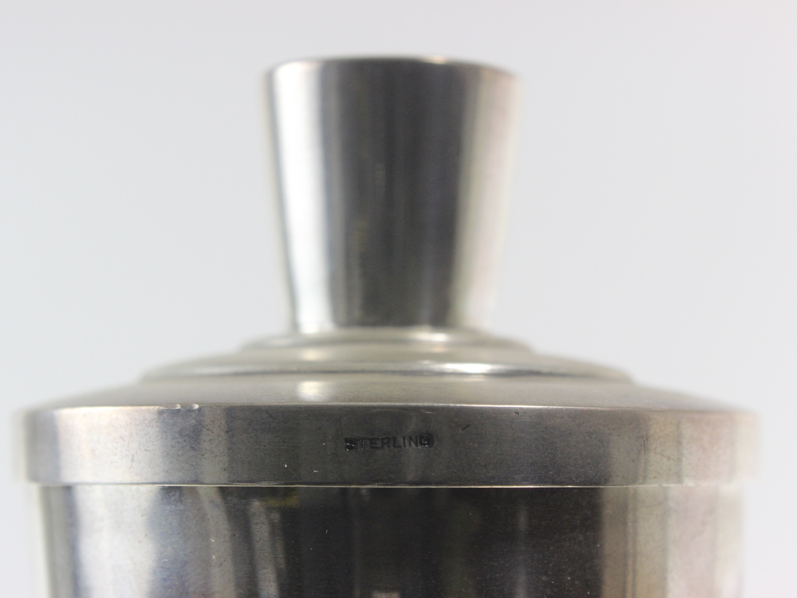 International Sterling Co. 1927 Silver Cocktail Martini Shaker