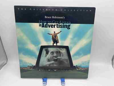 ''How to Get Ahead in Advertising'' Criterion Collection #340 Laserdisc LD