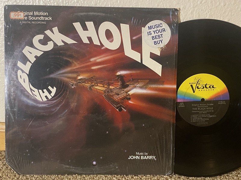 The Black Hole EX VISTA ORIG IN SHRINK John Barry sci-fi