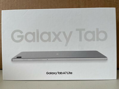 Samsung Galaxy Tab A7 Lite SM-T220 32 GB Wi-Fi 8.7'' Tablet with Book Cover Gray.