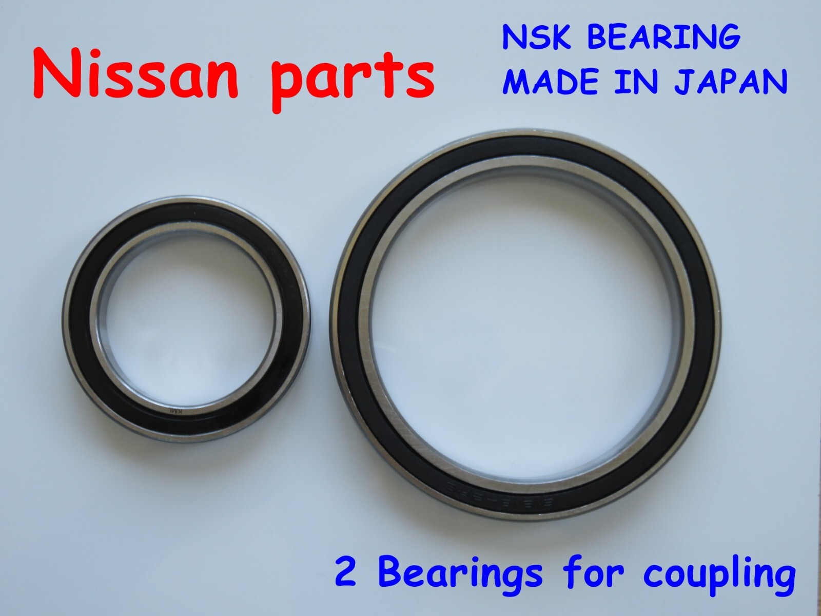 Fits- 2 Bearings for Nissan Pathfinder coupling 38761-3KA0A
