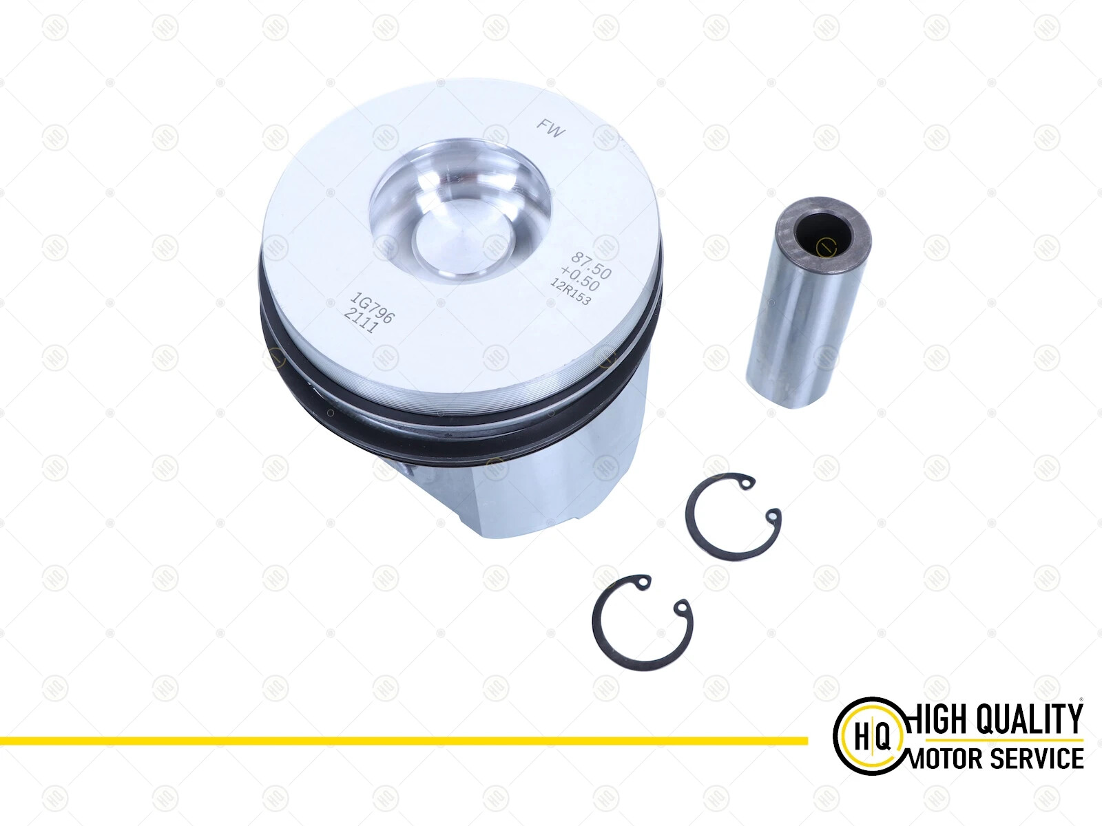 Piston With Ring 0.50 For Kubota, 1G796-21110, V2203 MDI
