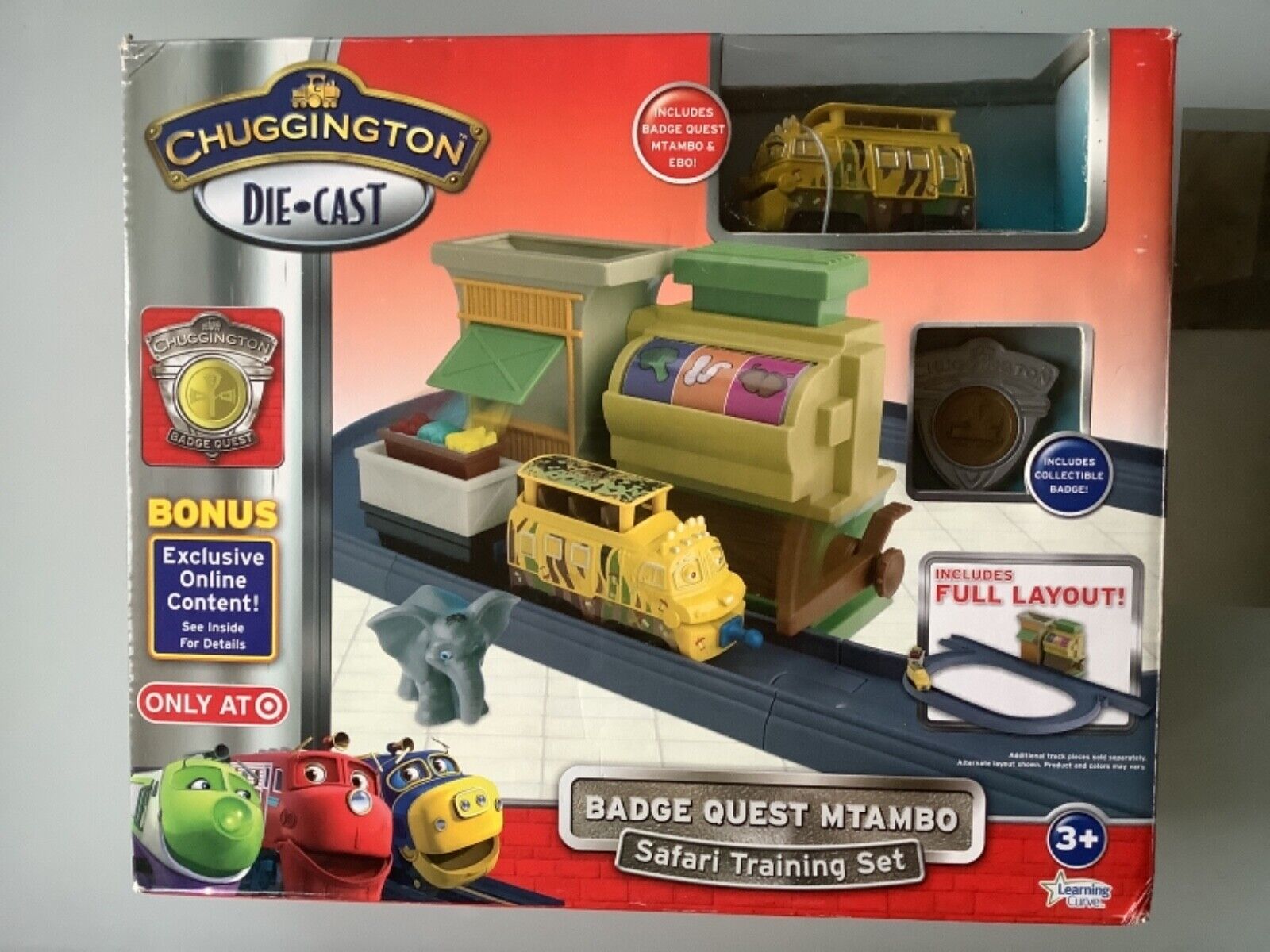 Chuggington Die Cast Badge Quest Mtambo Safari Training Set Chuggington Die Cast Badge Quest Mtambo Safari Training Set