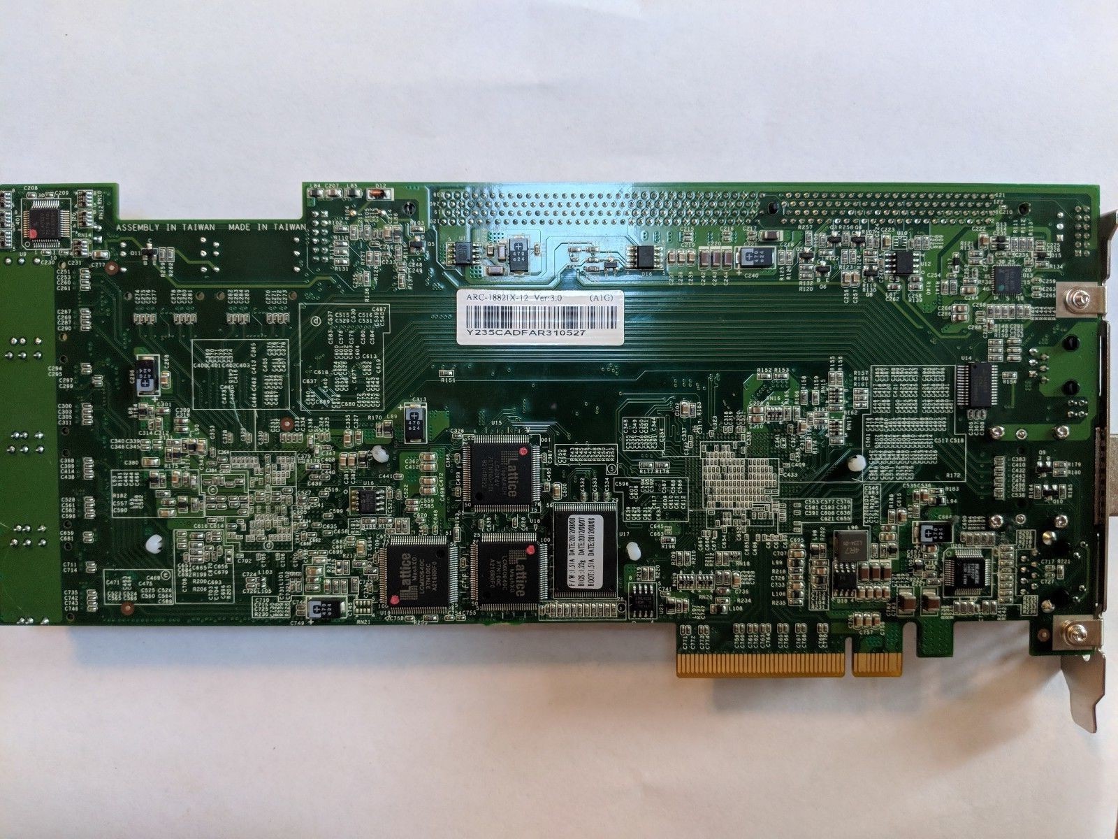 Areca ARC-1882IX-12 4GB Cache PCIe 3.0 x8  4 + 12 Ports 6Gb/s SAS/SATA RAID Card
