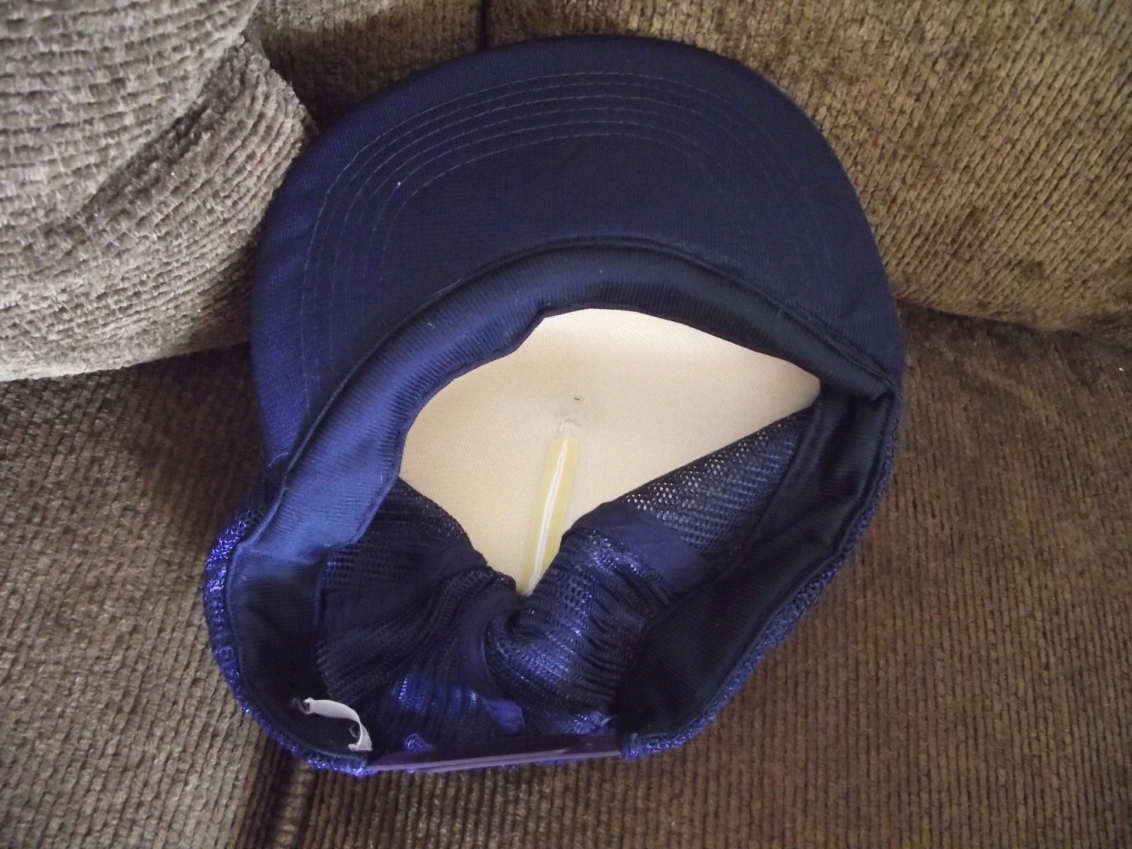 Vintage Blue Adjustable Stone Mountain Park Georgia Trucker Baseball Hat Cap