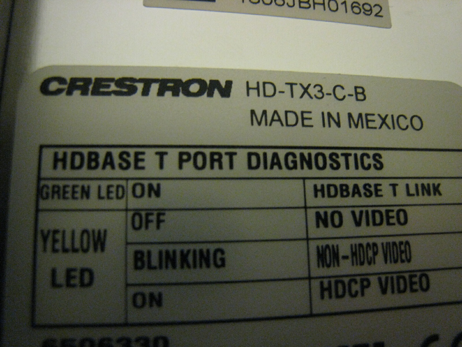 Lot of 2 Crestron HD-TX3-C-B lot read description free shipping