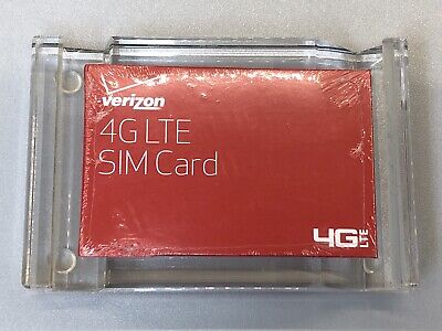 Verizon 4G LTE 4FF Nano SIM Card - 1 Pack DFILLSIM4FF-A | Sealed