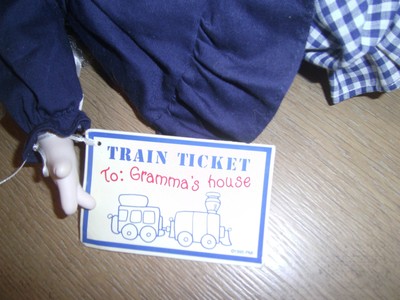 PRECIOUS MOMENTS GRANDMA'S LITTLE SWEETIE SOFT DOLL  16in.