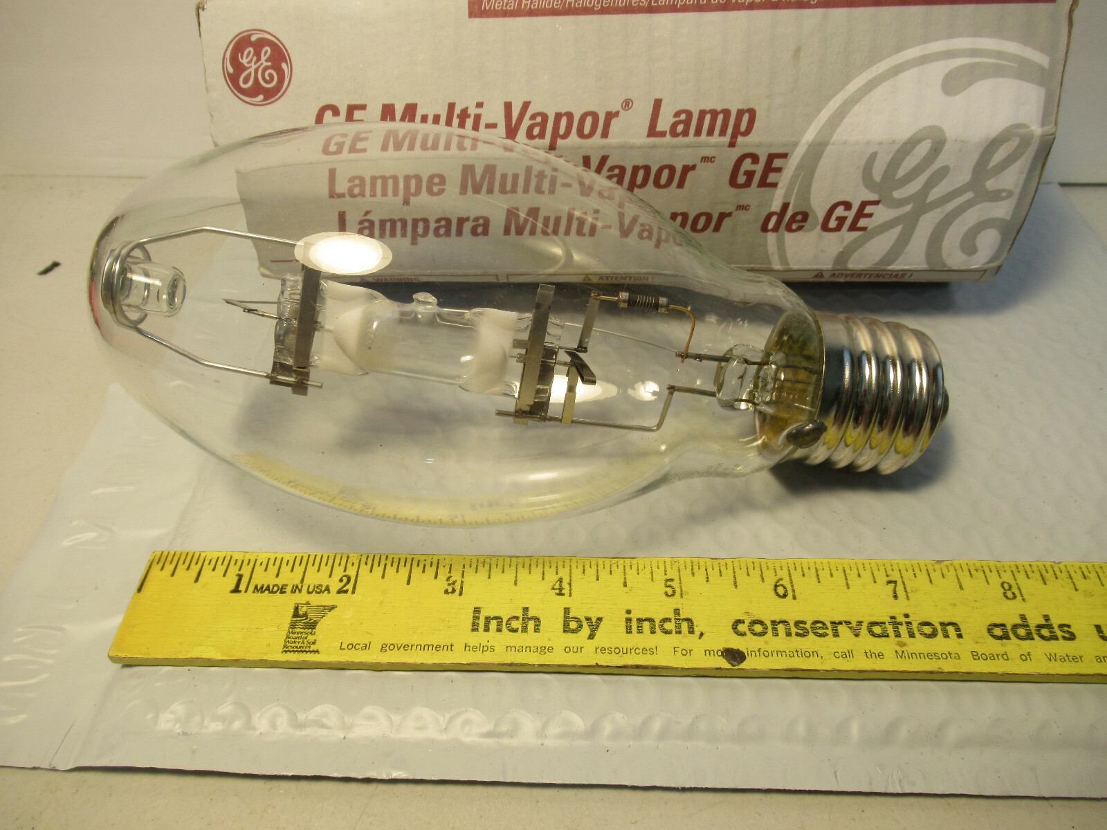 GE Light Bulb Multi Vapor Lamp 250 Watts MVR250/U Free USA Shipping
