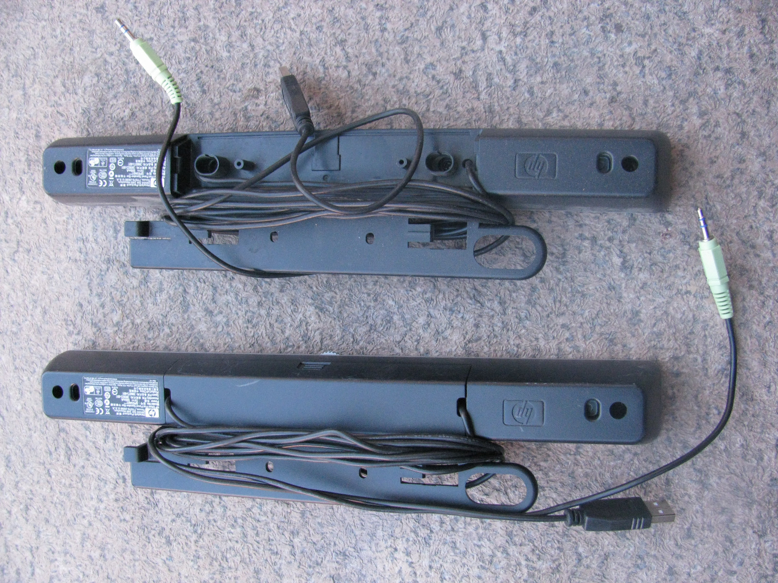 lot of 8 HP SP03A01 532112-001 EE418AA Silver Flat Bar Speaker