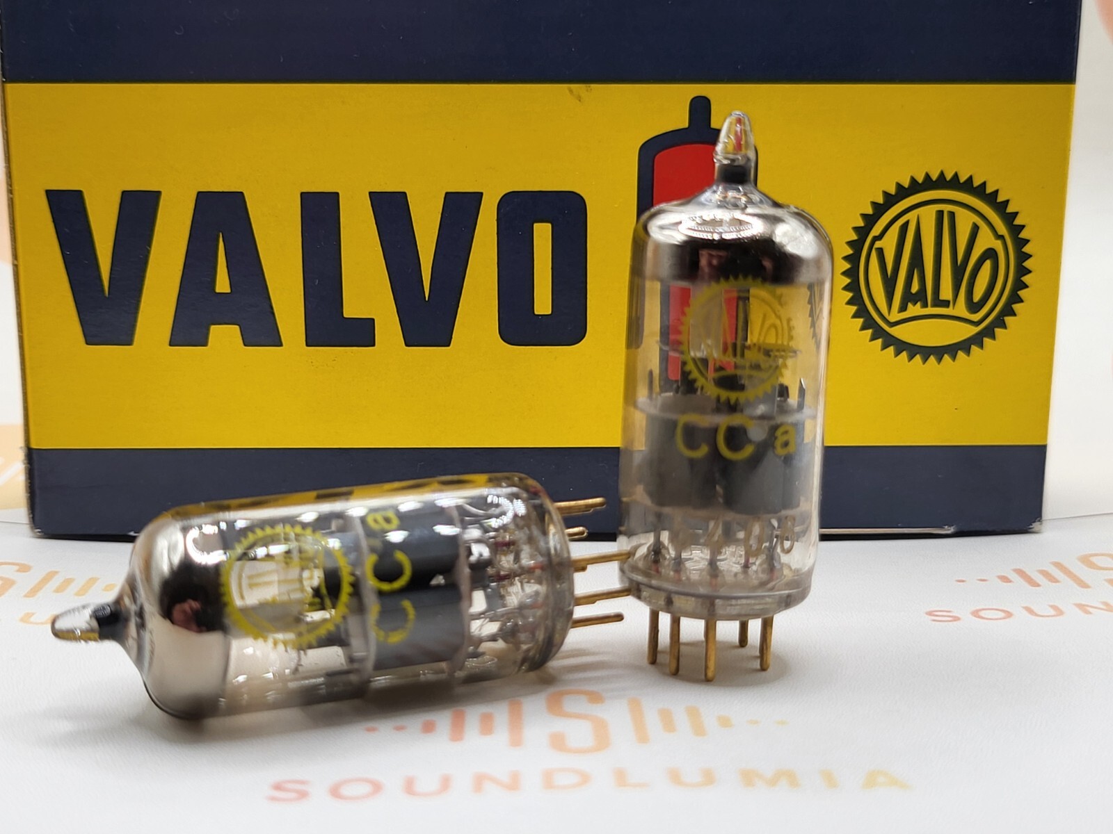 Valvo CCa チューブ マッチドペア - オランダ 1965年 NOS Valvo CCa チューブ マッチドペア - オランダ 1965年 NOS アンプ