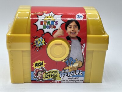 Ryan's World Teeny Treasure Surprise Chest - Cap'n Ryan's Voyage