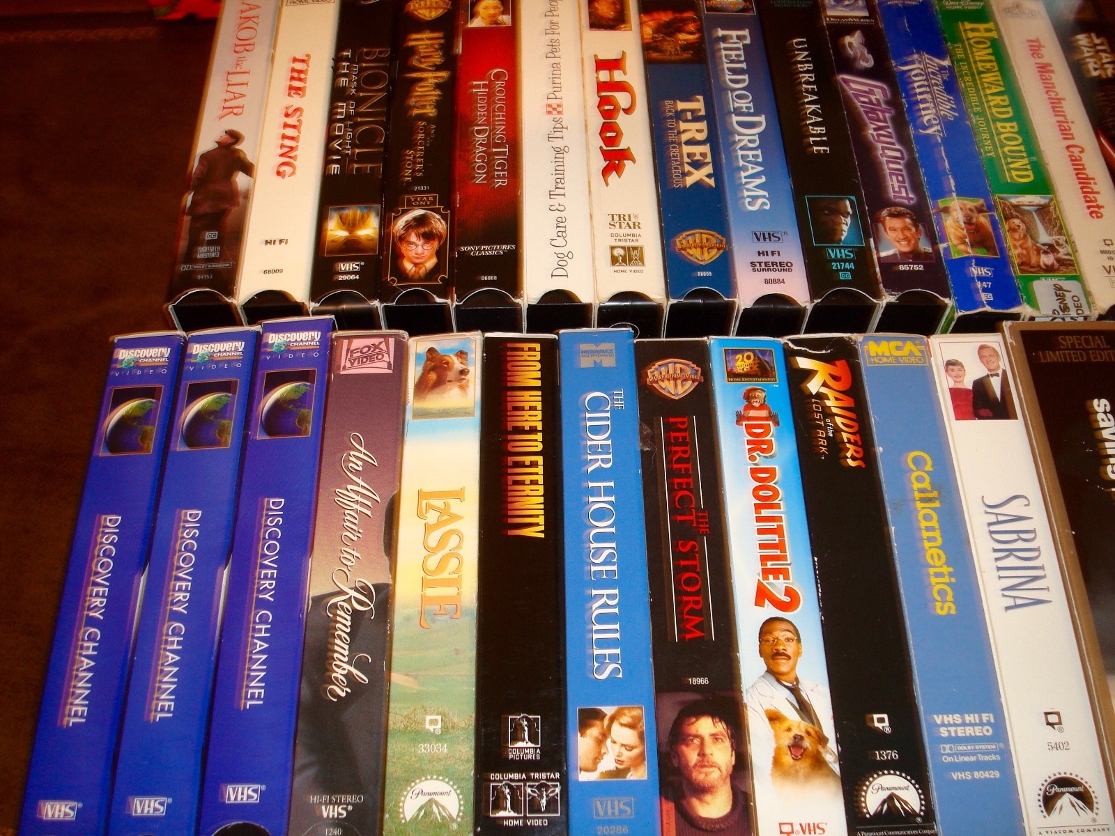 VHS Tapes LOT OF 29