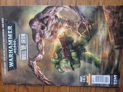 Warhammer 40,000 40K Will of Iron (2017) #4 - Nick Percival Cover - Titan