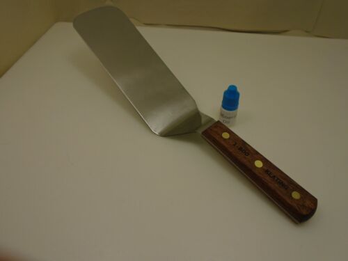 Keating USA High Carbon Steel Spatula Turner Grill Griddle Wood Hndle Factory2nd