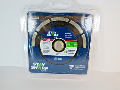 NEW Stay Sharp by EAB Purpose Diamond Saw Blade BENTON 7/8'-5/8' BRIQUES PIERRE