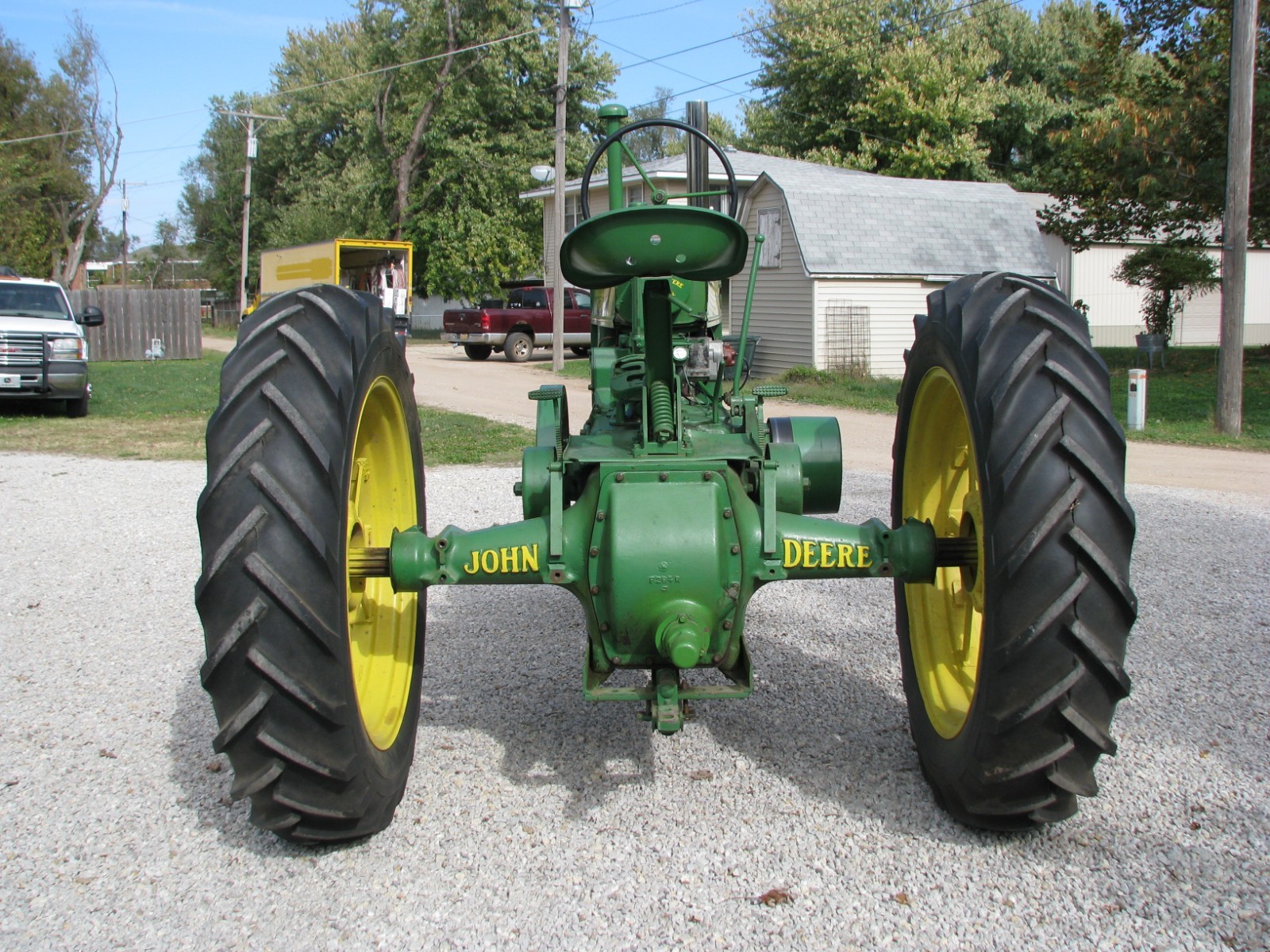 1938 G John Deere Low Radiator (Rare)