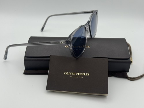 Pre-owned Oliver Peoples Forman L.a. Ov5414su 1132v- Workman Grey / Blue Polarized