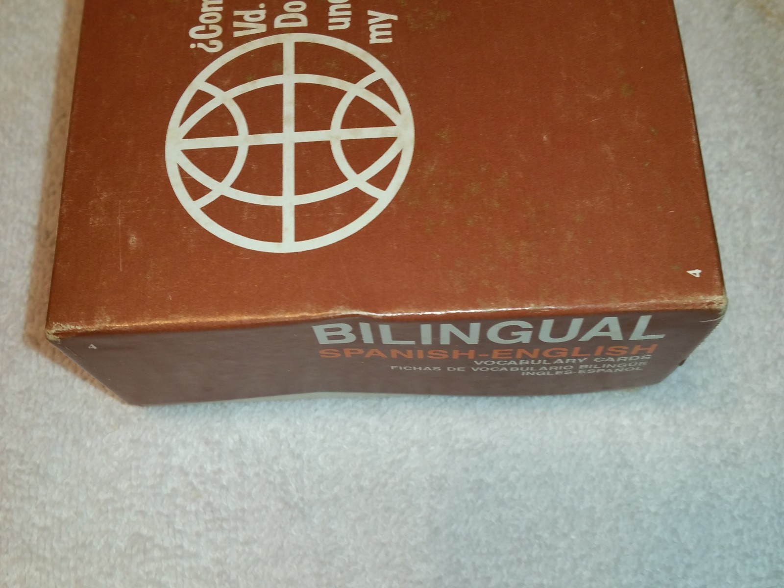 Lot of Vis-Ed American History I II Bilingual Spanish-English Study Card Sets