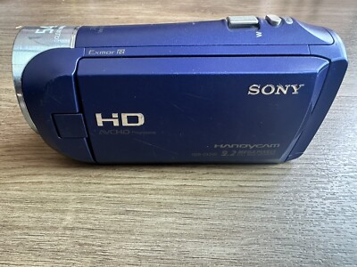 Sony Handycam HDR-CX240 Camcorder Video Camera - Blue