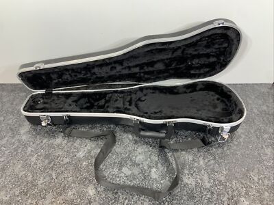 1/2 Half-Size Violin Black Molded Hard Shell Storage Carrying Case MINT