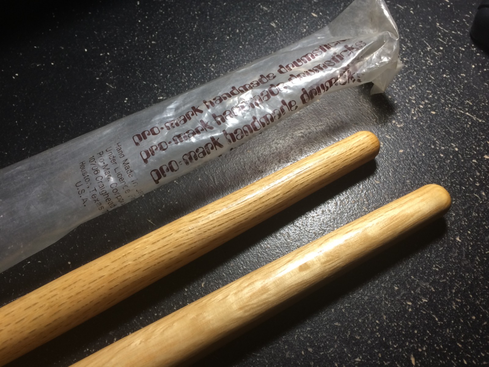 Vintage Promark Handmade Drumsticks DC 17 Oak Rob Carson Drum Sticks New