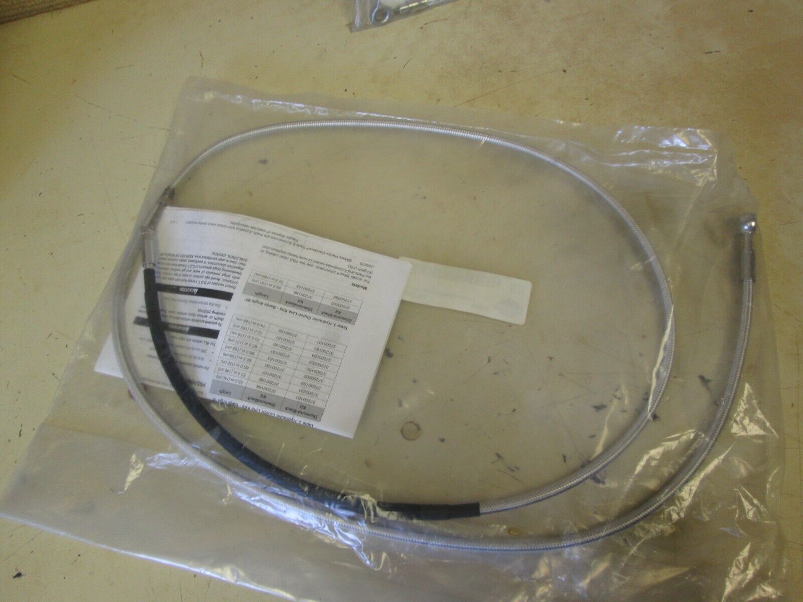 Harley-Davidson Diamondback Clutch Cable Silver 74 1/2