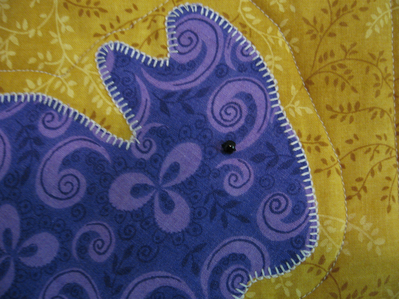 12 Bunnies Handcrafted quilt 36