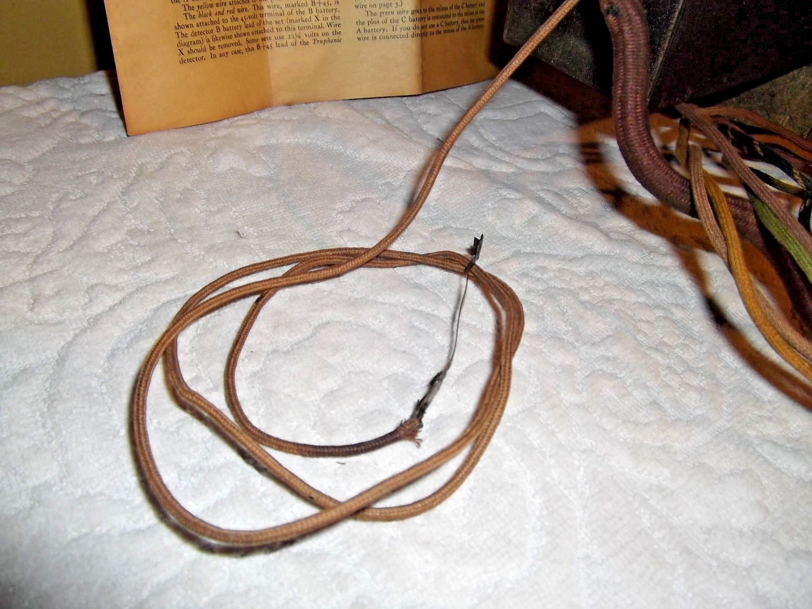 Tube Amp Amplifier Tru-Phonic Amplifying Apparatus