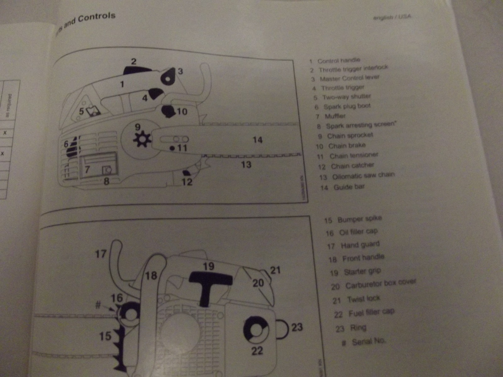STIHL 200T Saw Owners Manual