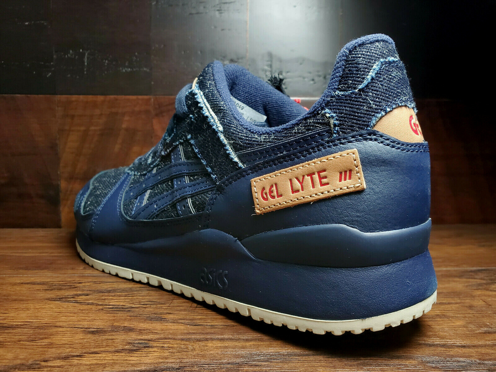 Pre-owned Asics Gel Lyte 3 Iii Og (midnight Okayama Denim) 1201a049-400 Mens 9-12