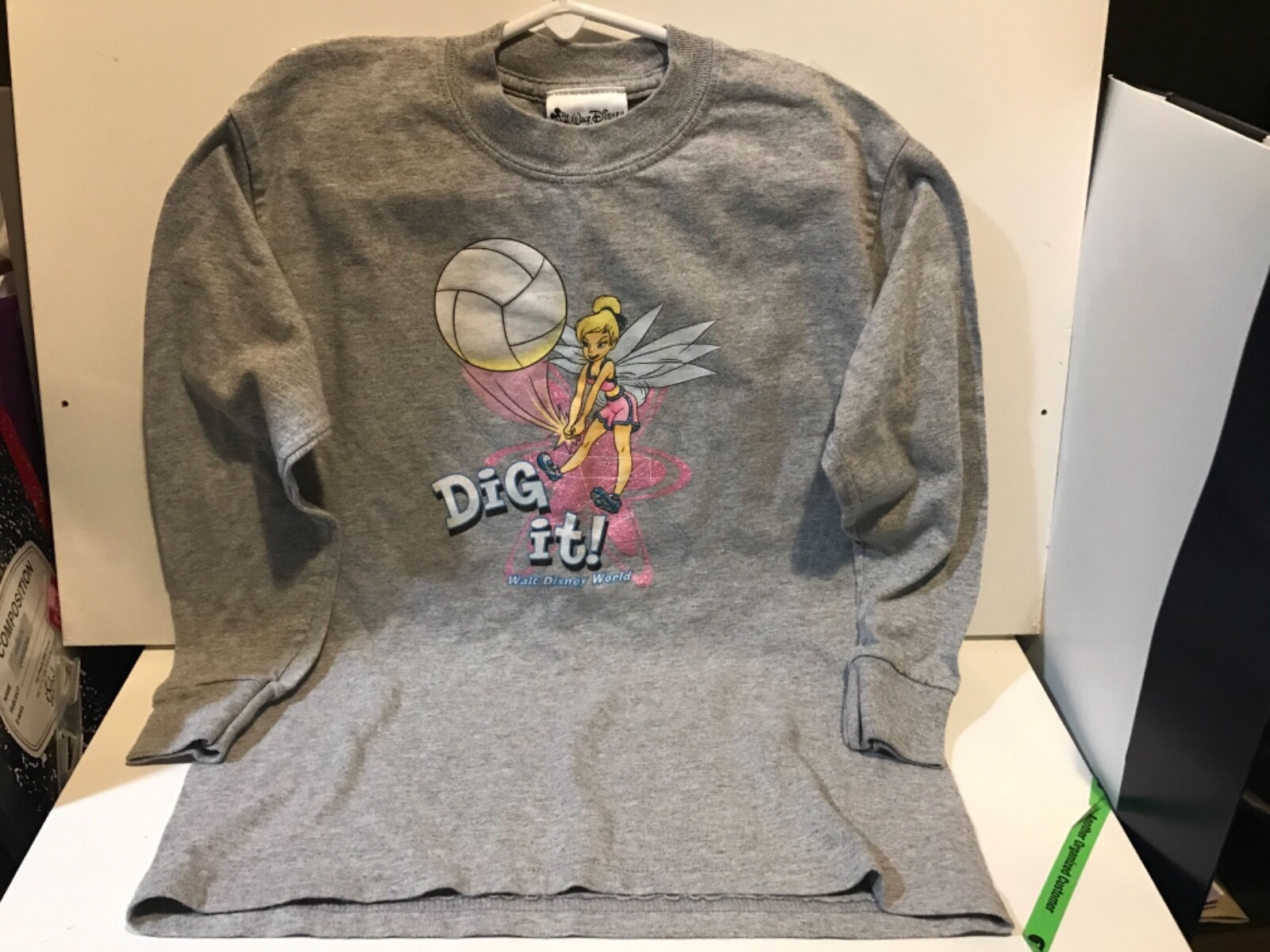 Vintage Disney Tinkerbell Dig-It T-Shirt Size Small NWOT