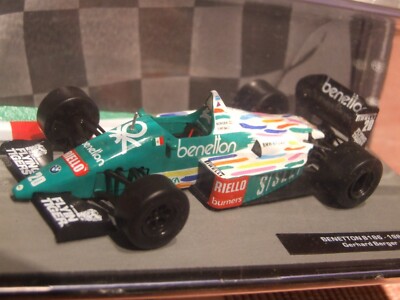 1986 Formula 1 Gerhard Berger BENETTON B186 1:43 Scale | eBay