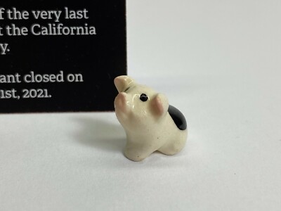 Hagen Renaker #802 824 Piglet Sit NOS Last of the Factory Stock 2021 Free Ship