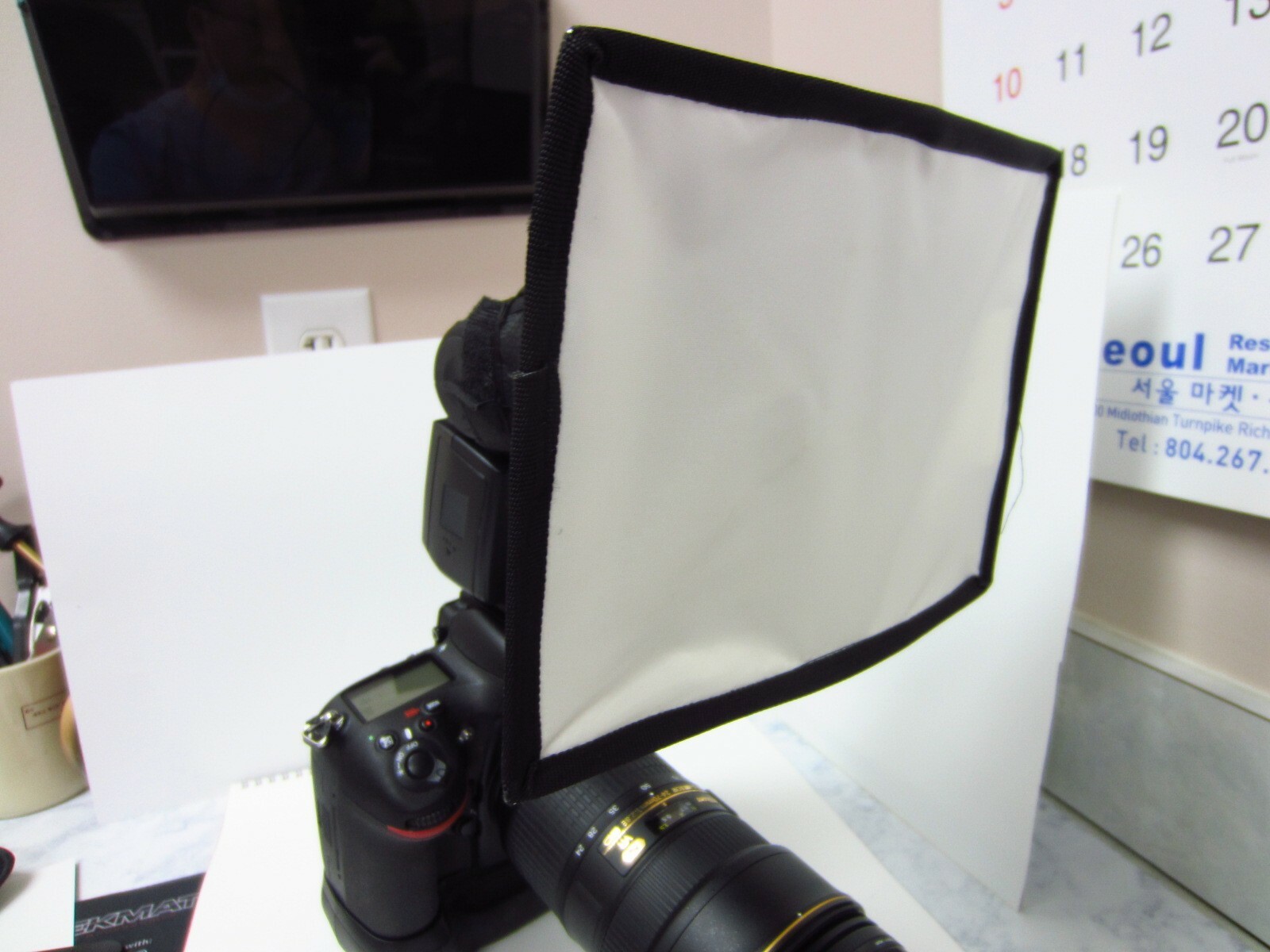 USED FOTODIOX Brand Foldable Portable Flash Diffuser