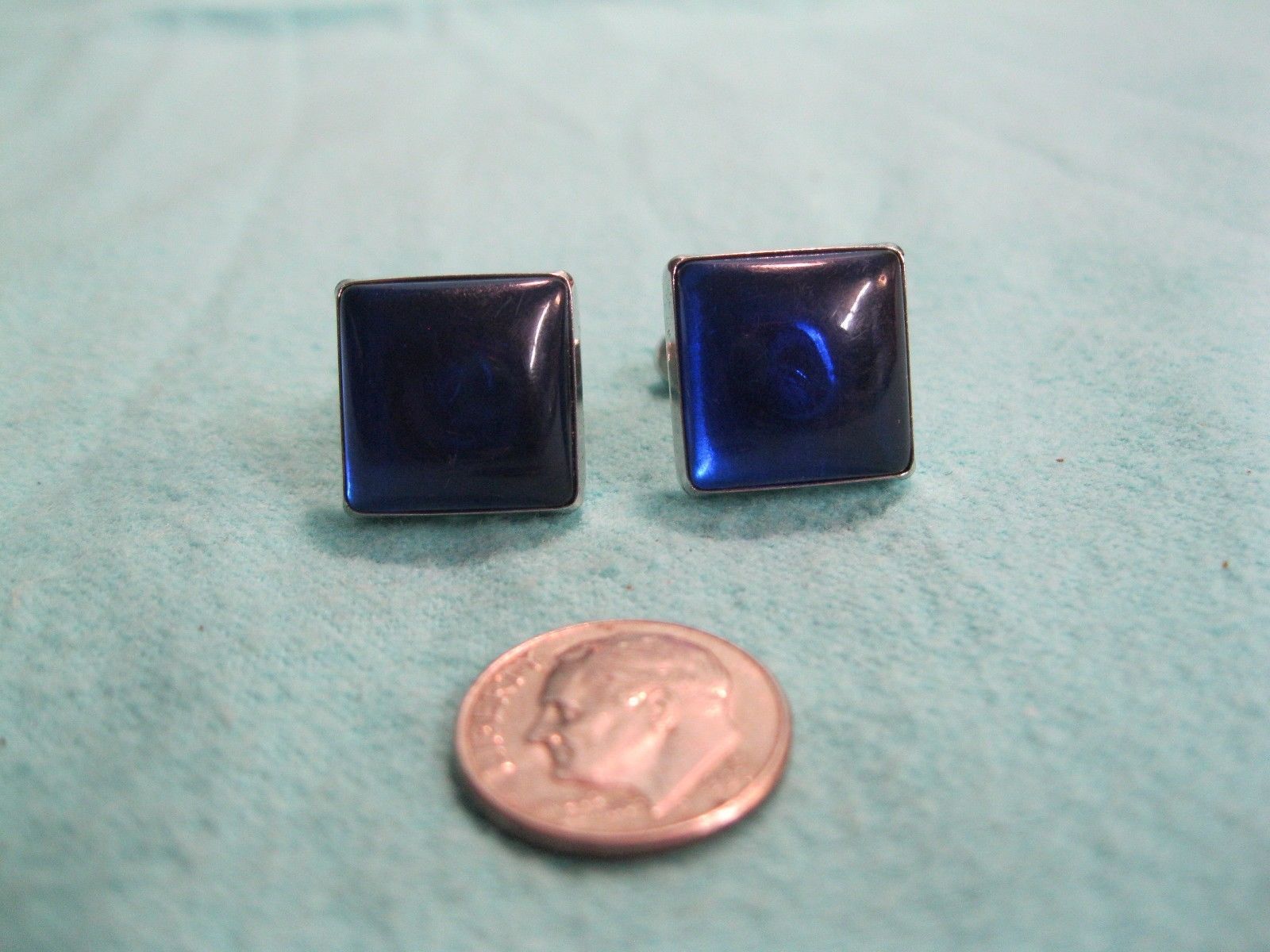 Gemelos Anson enchapados en plata para hombre