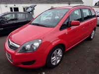 2014 Vauxhall Zafira 1.8 16V Exclusiv Euro 5 5dr MPV Petrol Manual