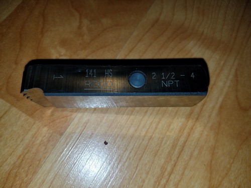 Ridgid 38120 Pipe Dies141 Geared Pipe Threaders