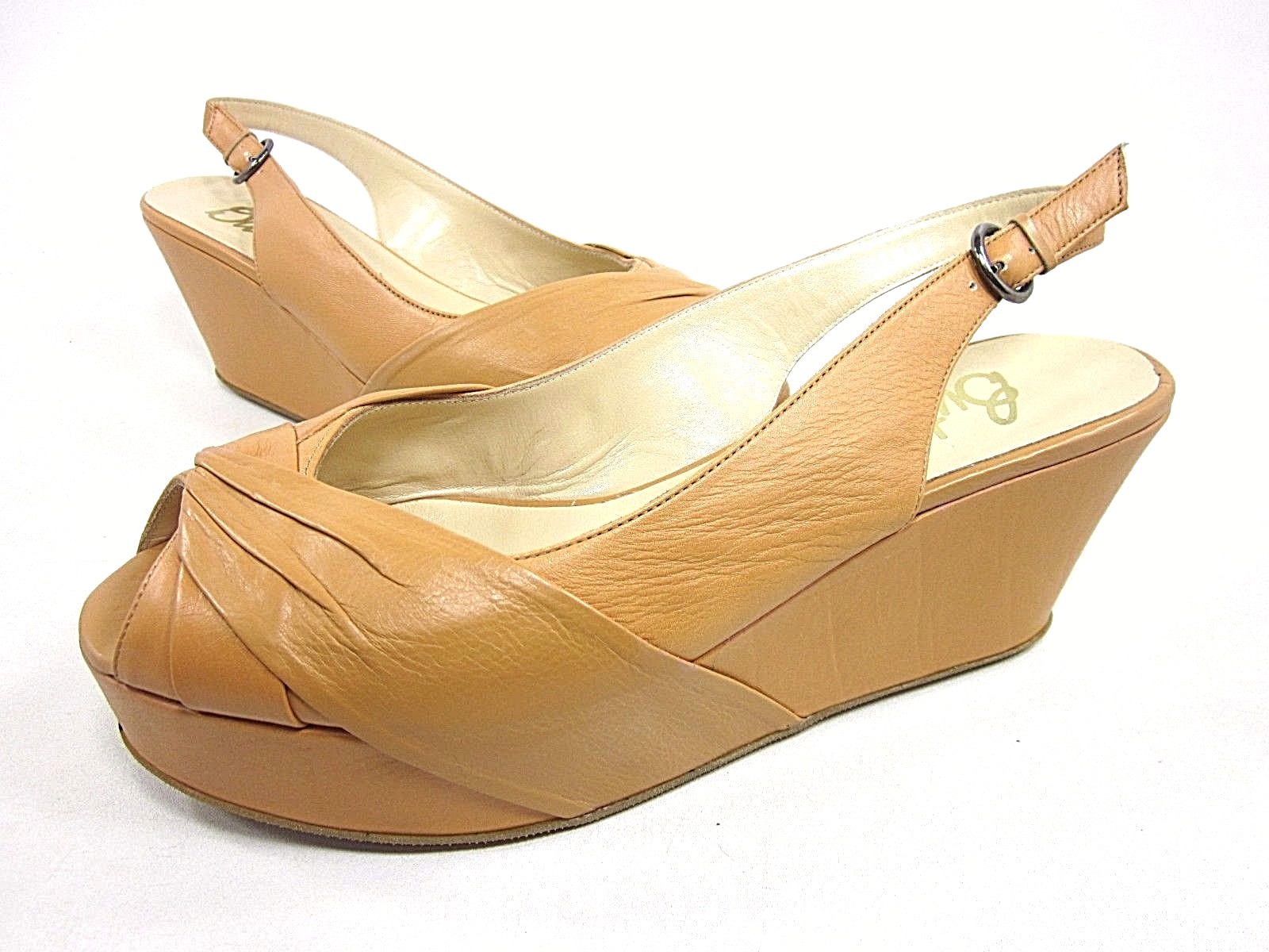 Pre-owned Butter , Soup Platform Sandal, Women's, Natural, Us Size 11 M, With Box In Beige