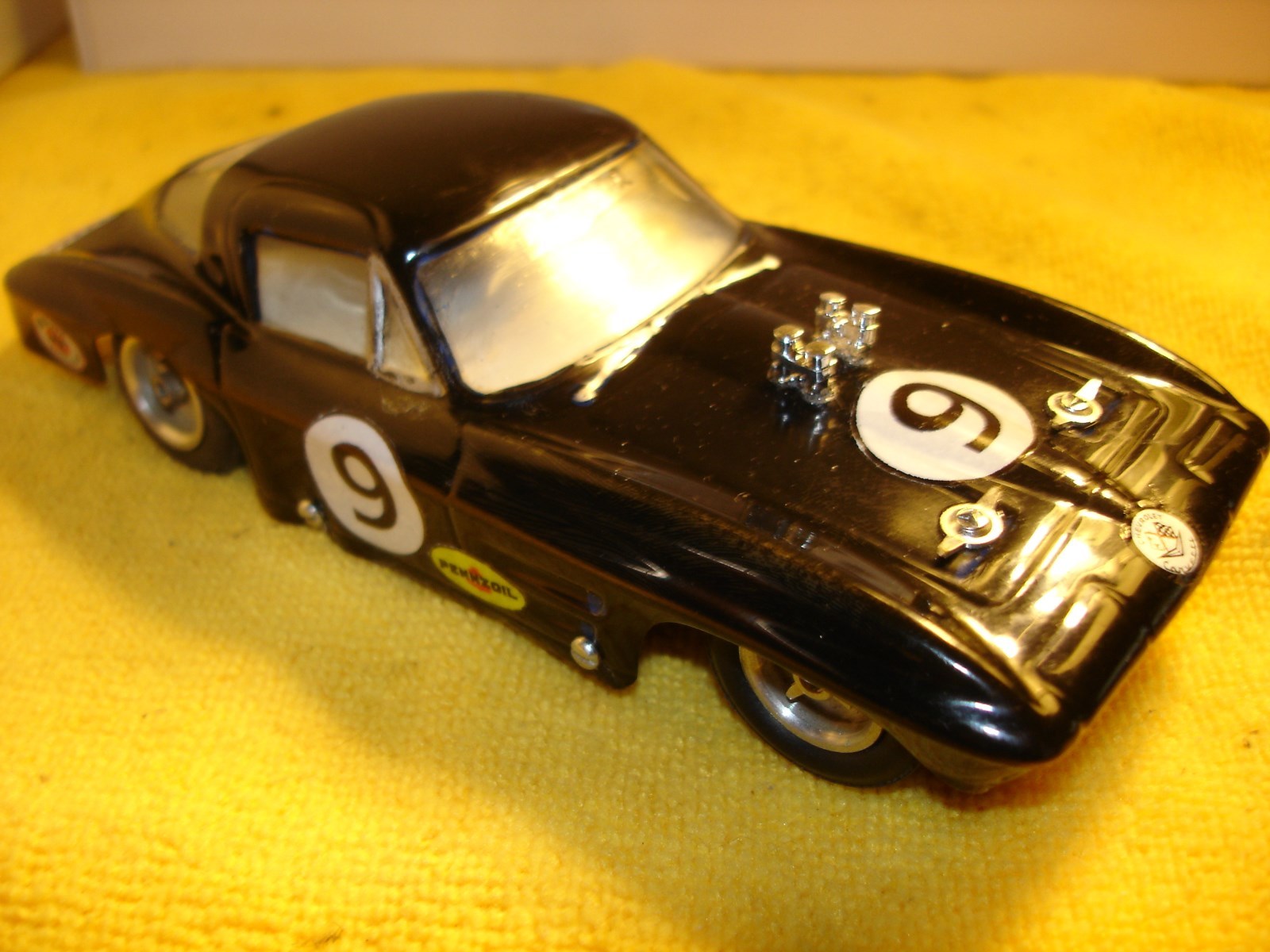 Vintage RARE 1/24  Eldon Corvette slot car offered by MTH