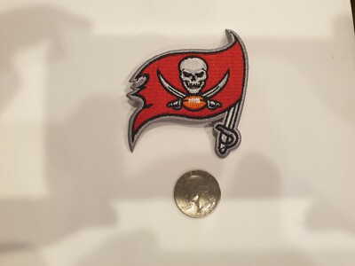 Tampa Bay Buccaneers 3''X2'' EMBROIDERED IRON ON PATCH