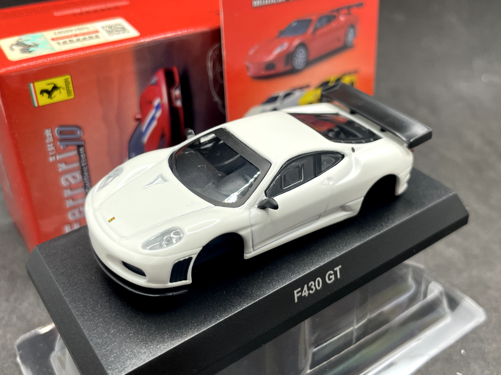 ミニッツ　フェラーリ　430 GT Kyosho 1/64 Ferrari collection 3 F430 GT Black Diecast model