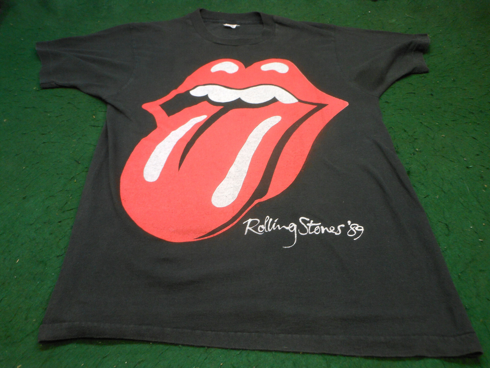 ミュージシャン Rolling Stones 1989 North American Tour Vintage Rolling Stones 1989 Steel Wheels North American Tour