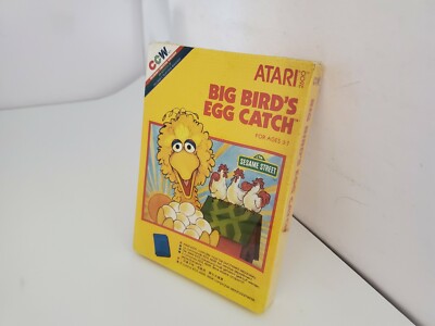 NEW  BIG BIRDS EGG CATCH W/CREASE FOR PAL ATARI 2600 + 2600+ PLUS     V37