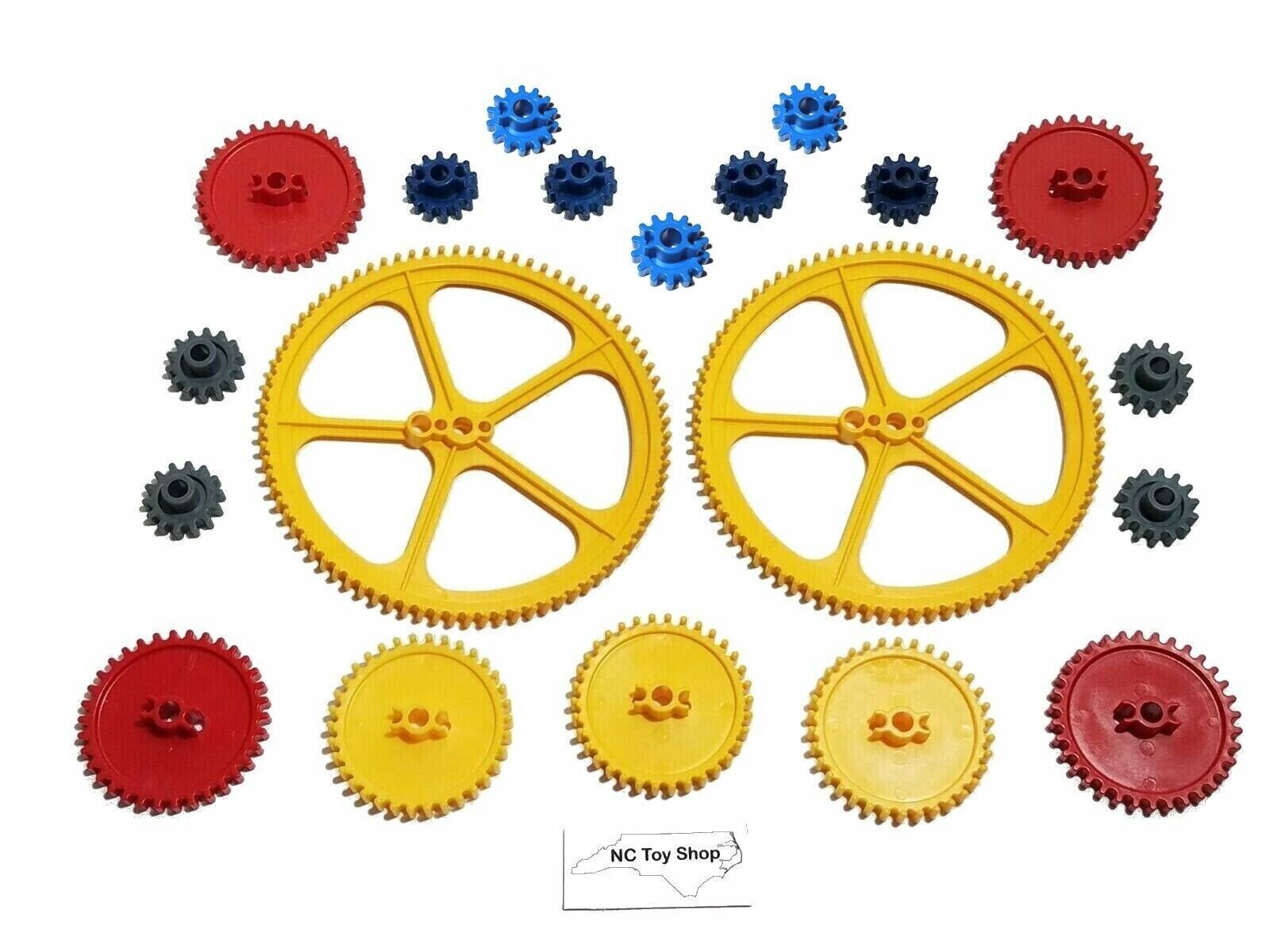 20 KNEX Gears Lot Large 5